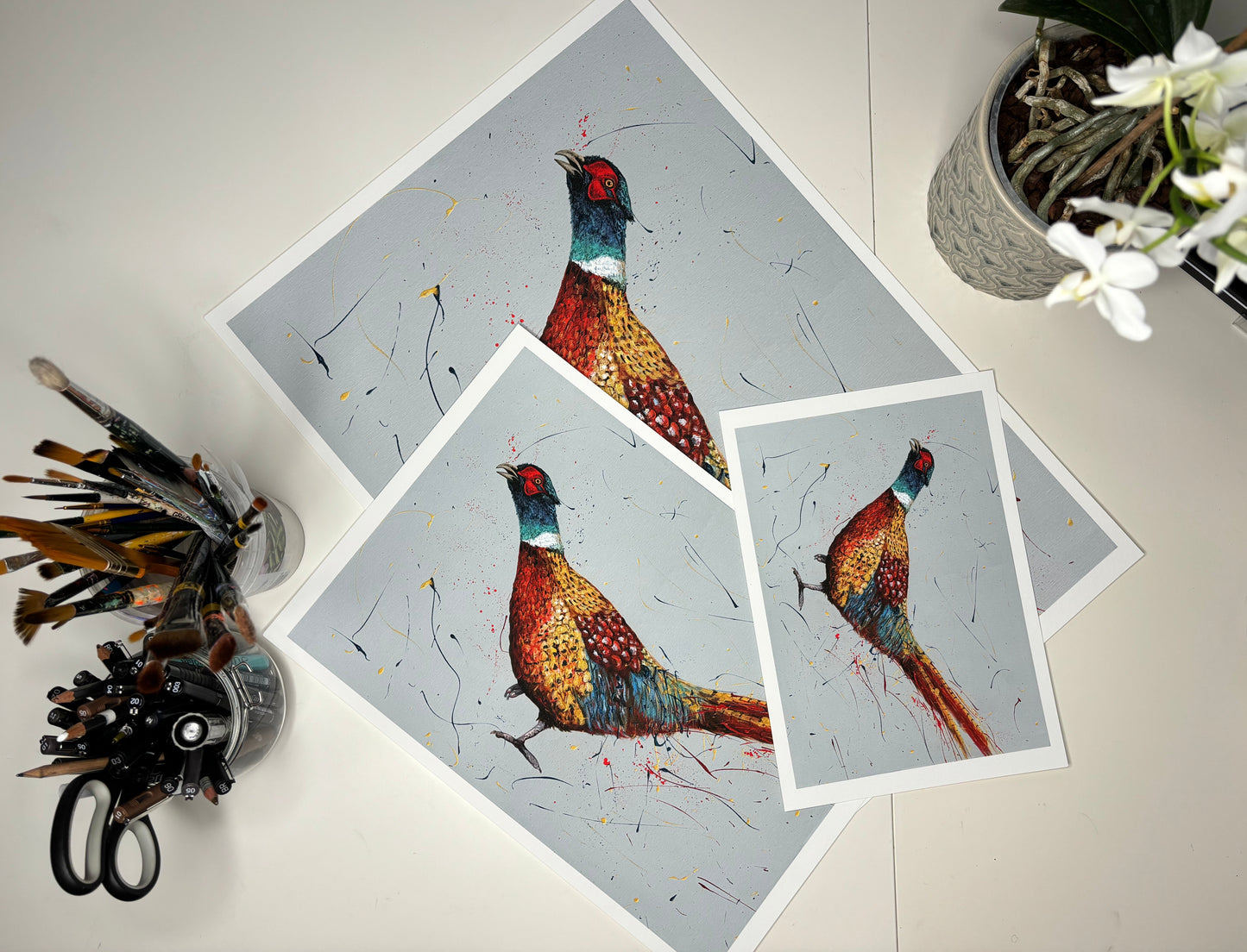 Pointing Limited Edition Prints