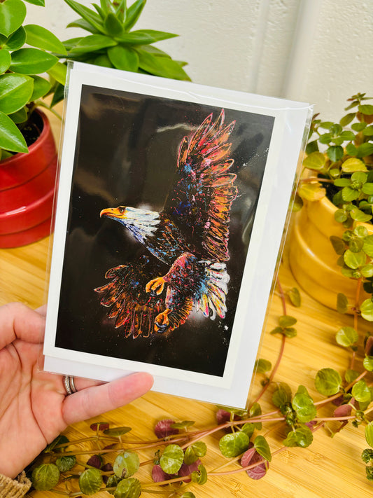 Greetings Card - Soar