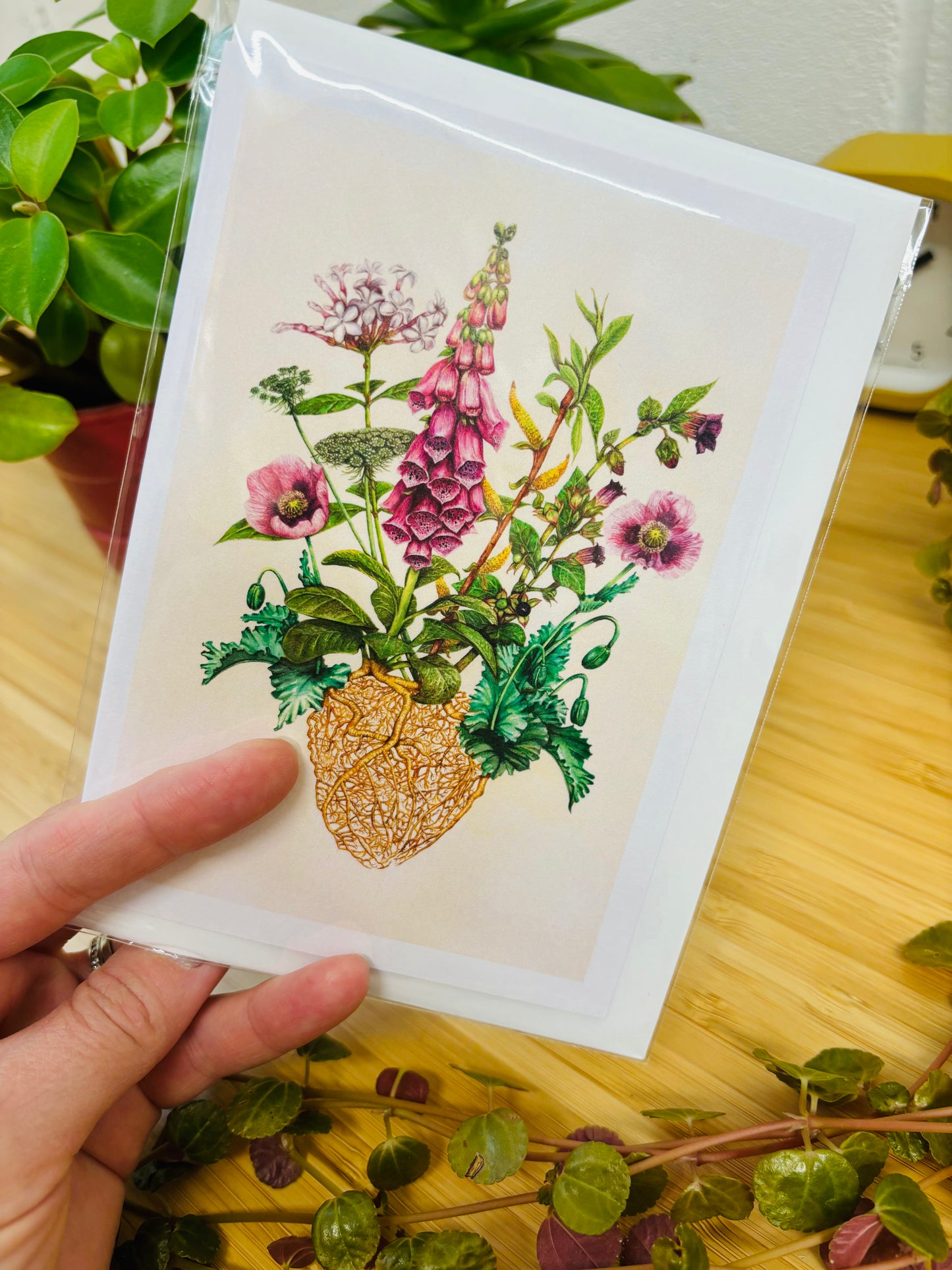 Greetings Card - The Medicinal Heart