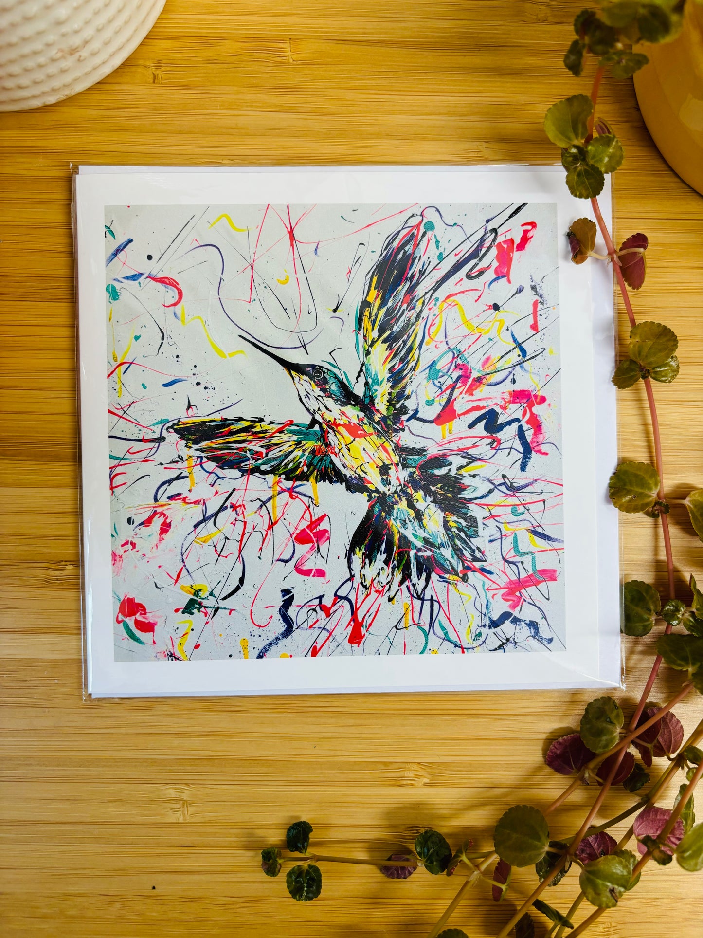 Greetings Card - Flair