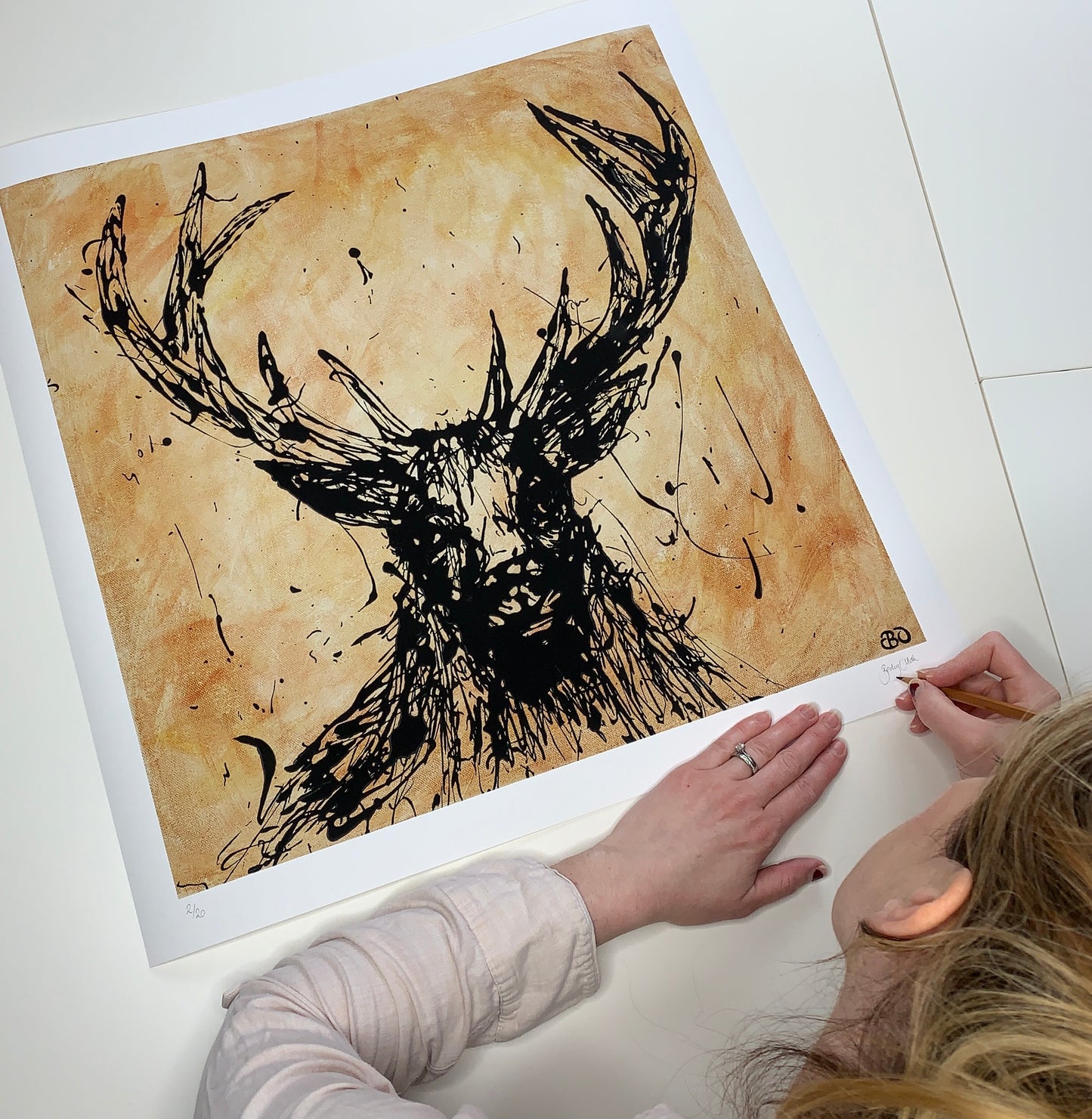 Stunning Stag Limited Edition Print