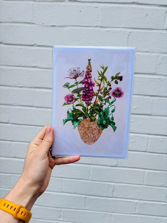 Greetings Card - The Medicinal Heart A5