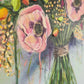 Close up video of impasto areas