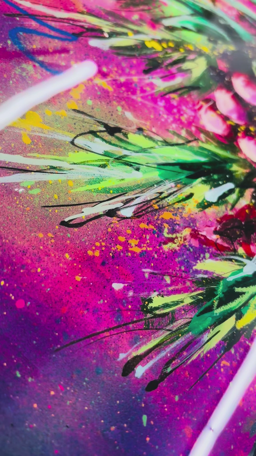 Close up video of the details